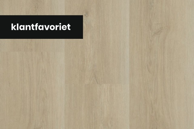 Hebeta Charente Eiken Naturel 5460 plak PVC plank close-up van nerf en natuurlijke kleurnuances