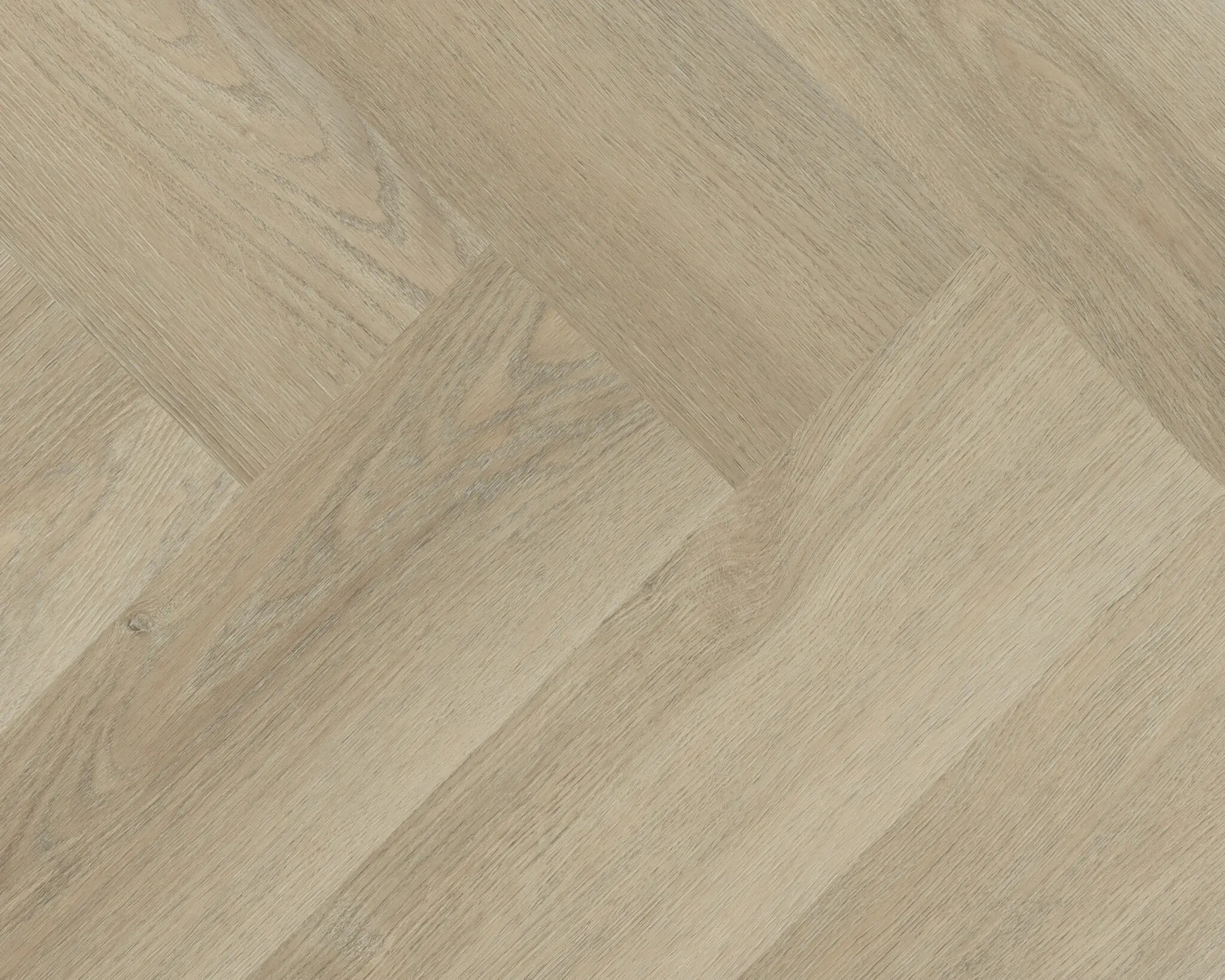 Hebeta Charente Visgraat Eiken Naturel 7760 plak PVC visgraat close-up van de voelbare decorstructuur