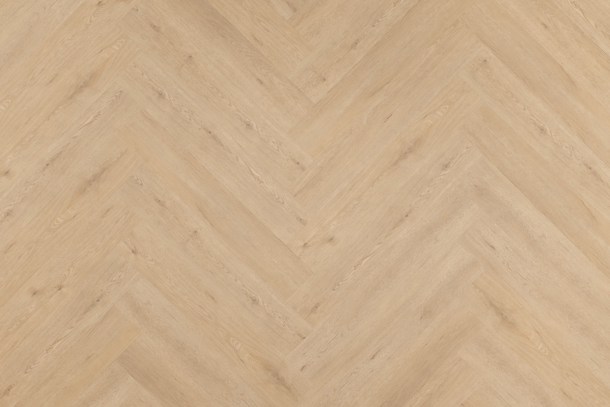 Floer Walvisgraat click PVC FLR-3915 Gaia Grijsbeige visgraat click pvc 900x150x5 mm SKU FLR-3915 productfoto