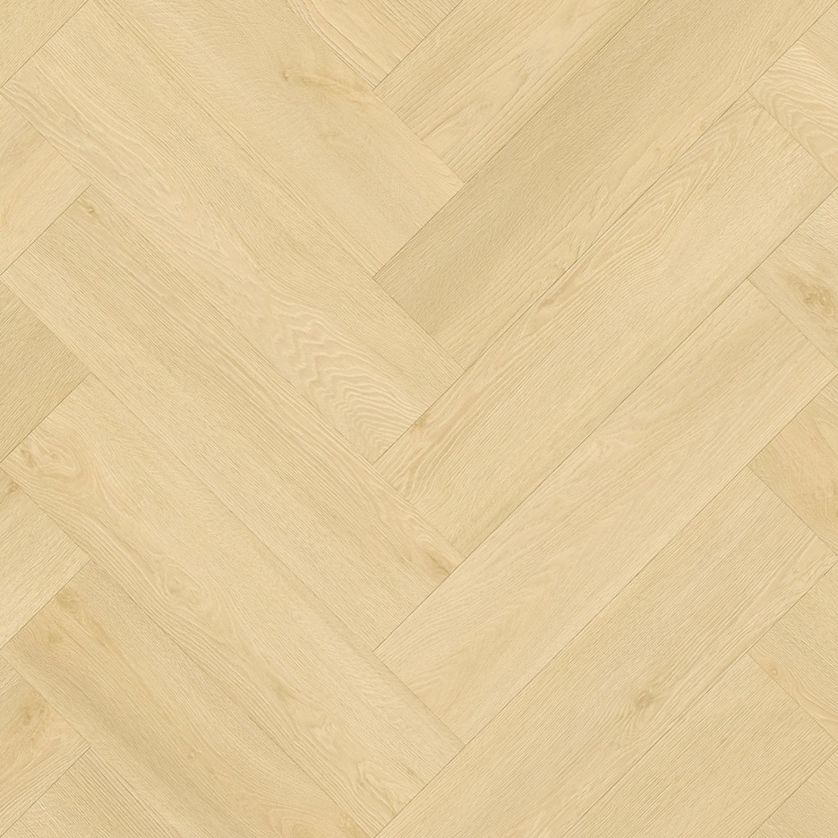 Moduleo Roots Galway Oak 86230 plak PVC visgraat close-up van nerf en natuurlijke kleurnuances