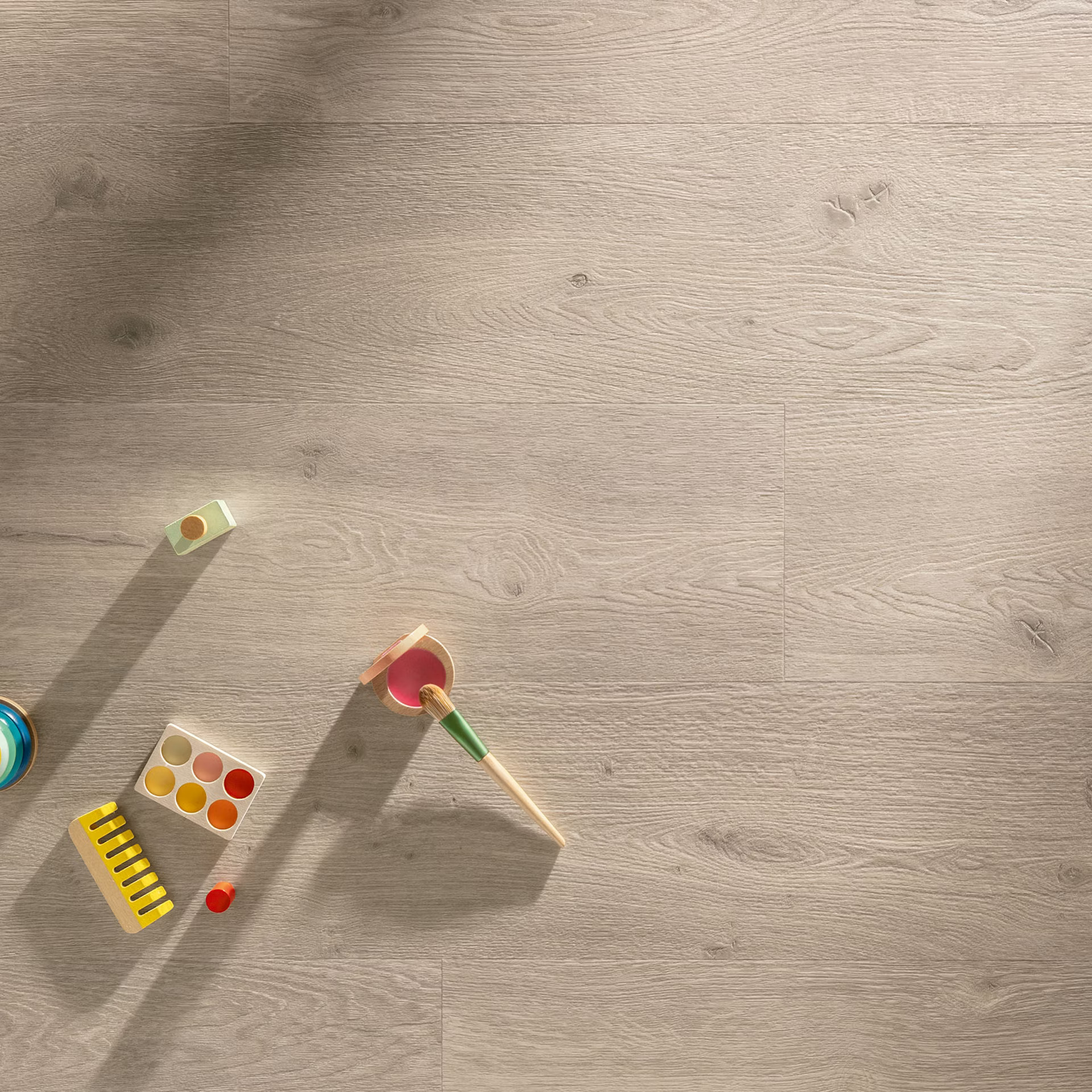 Floorify Lange Planken Goose FG036 plak PVC plank close-up van decor, nerf en matte toplaag