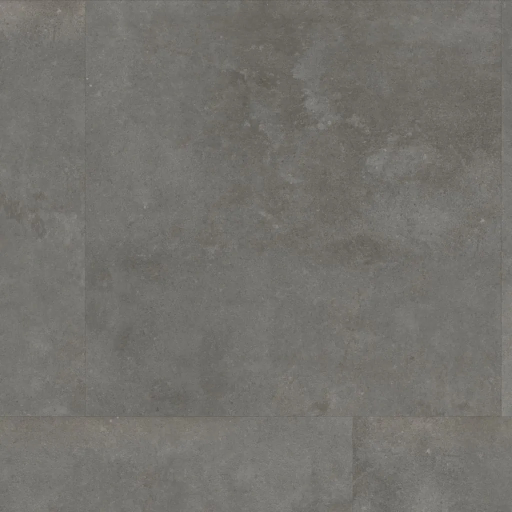 Ambiant Ceramo Grey 6088.5212.19 plak PVC tegel detail van tegelpatroon en verfijnde structuur