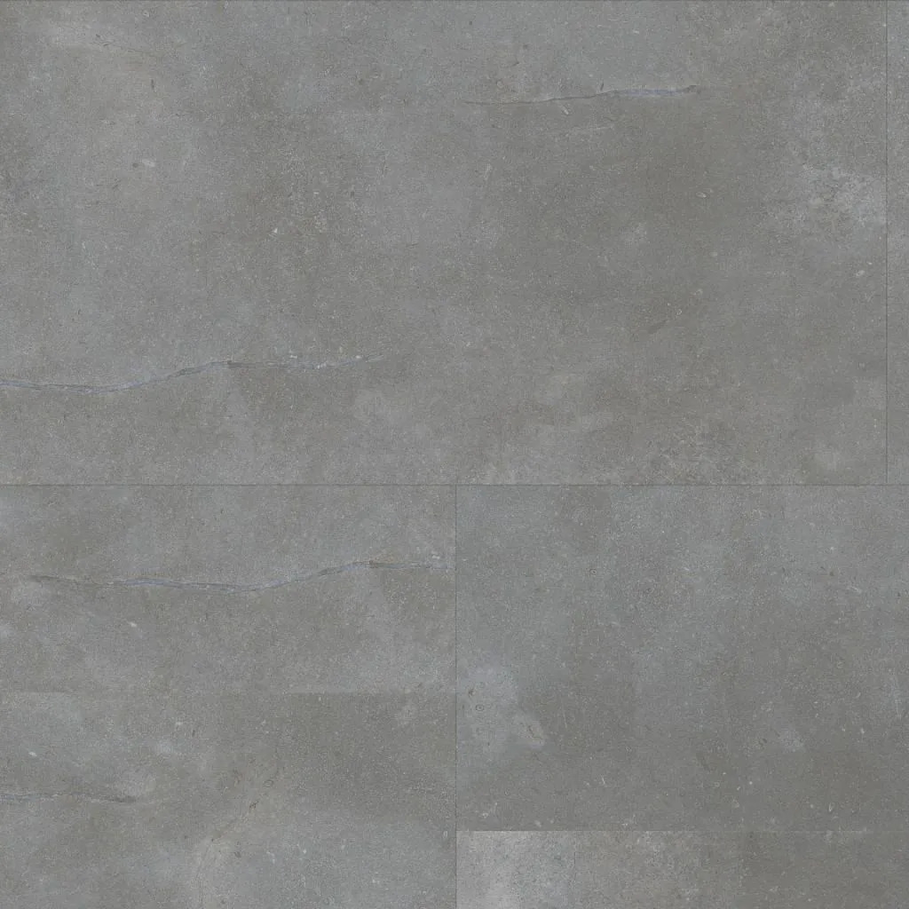 Ambiant Piazzo Grey 6091.7312.19 plak PVC tegel close-up van steendecor en kleurnuances