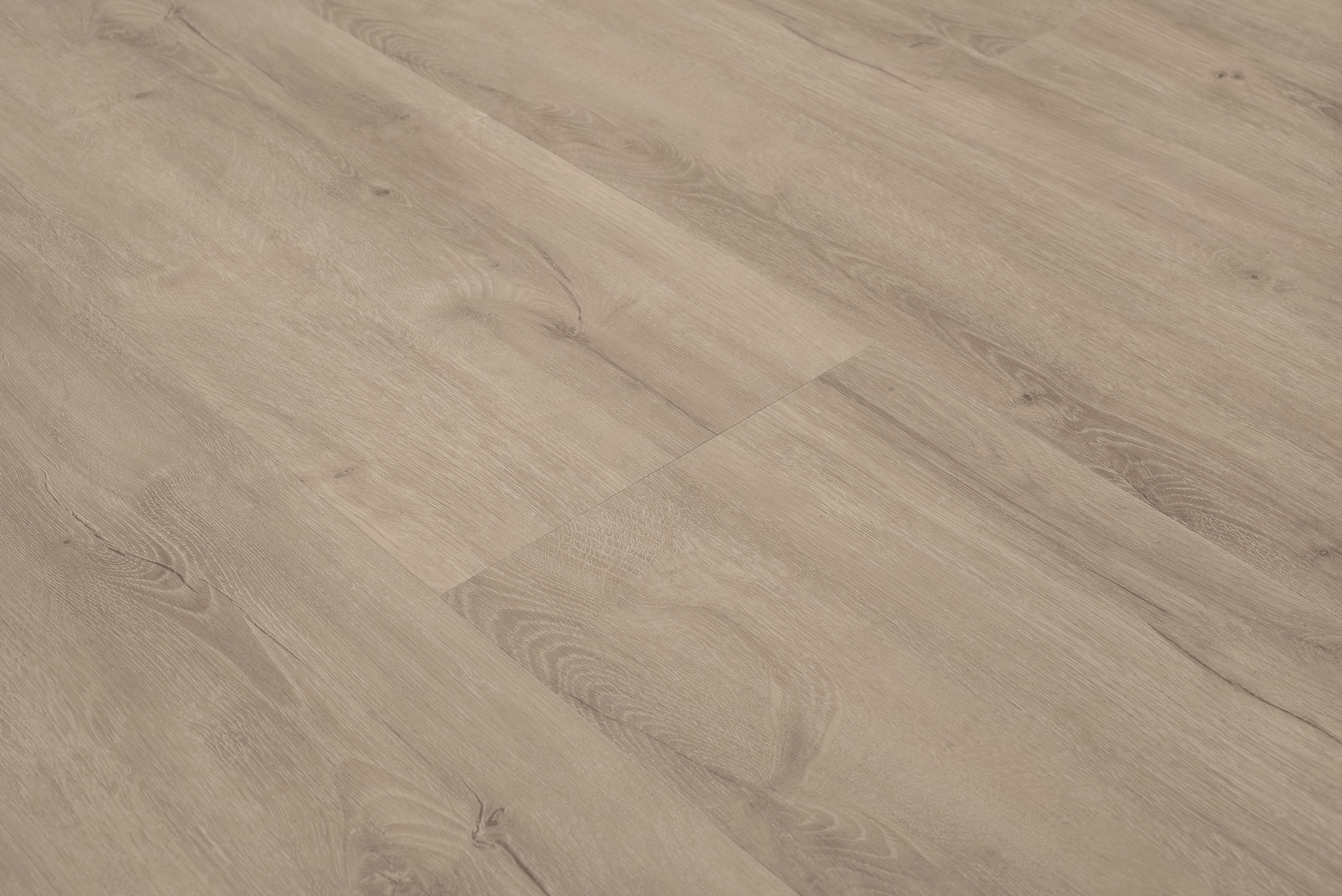 Floer Landhuis Click PVC FLR-3754 Close-up van houtdessin Grijze Eik PVC plank click pvc met natuurgetrouwe nerf