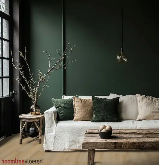 Hoomline City Click 7008 Haarlem PVC plank click pvc in woonkamer sfeerfoto