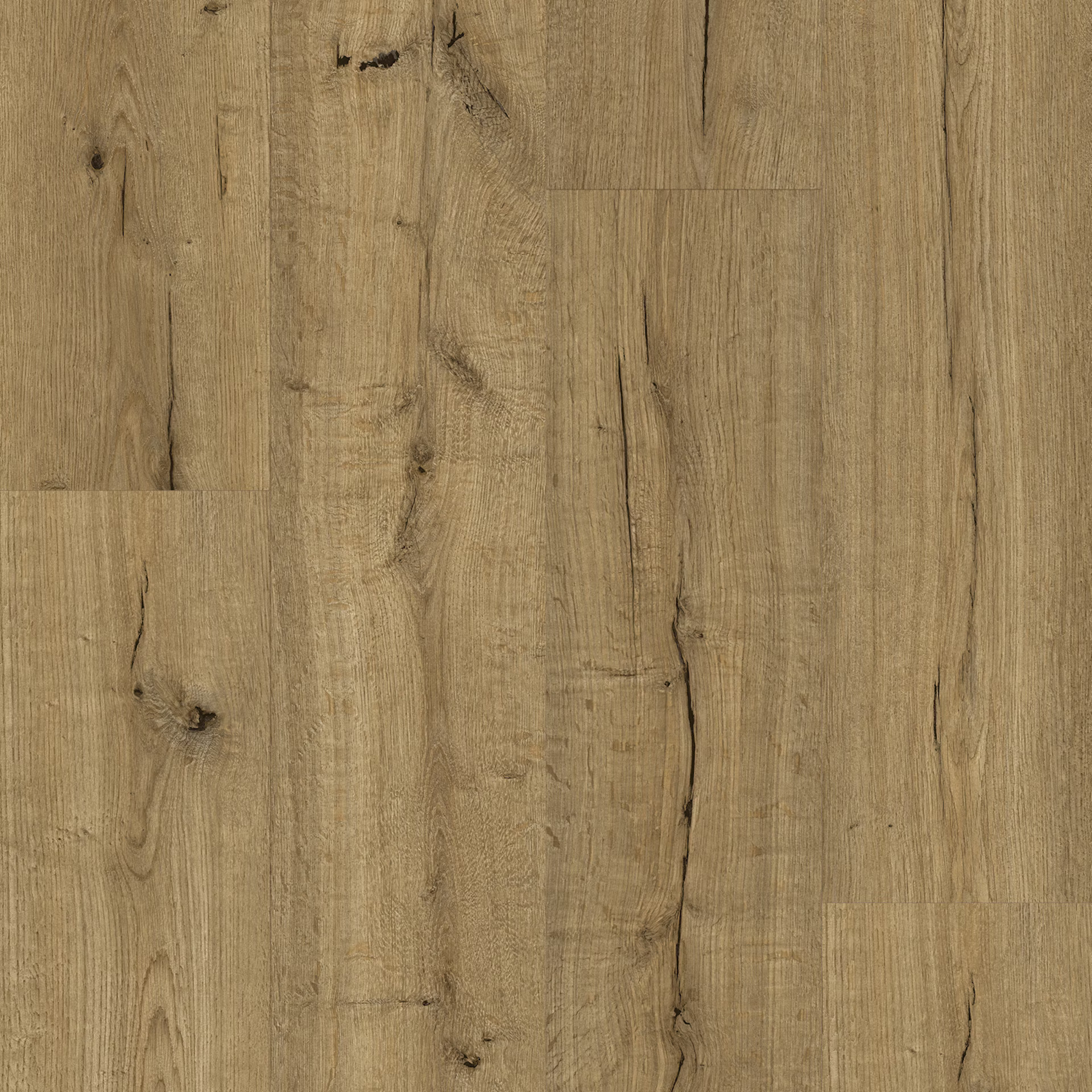 Floorify Lange Planken Click Havana F037T click PVC plank detail van groeven en rustige kleurschakeringen