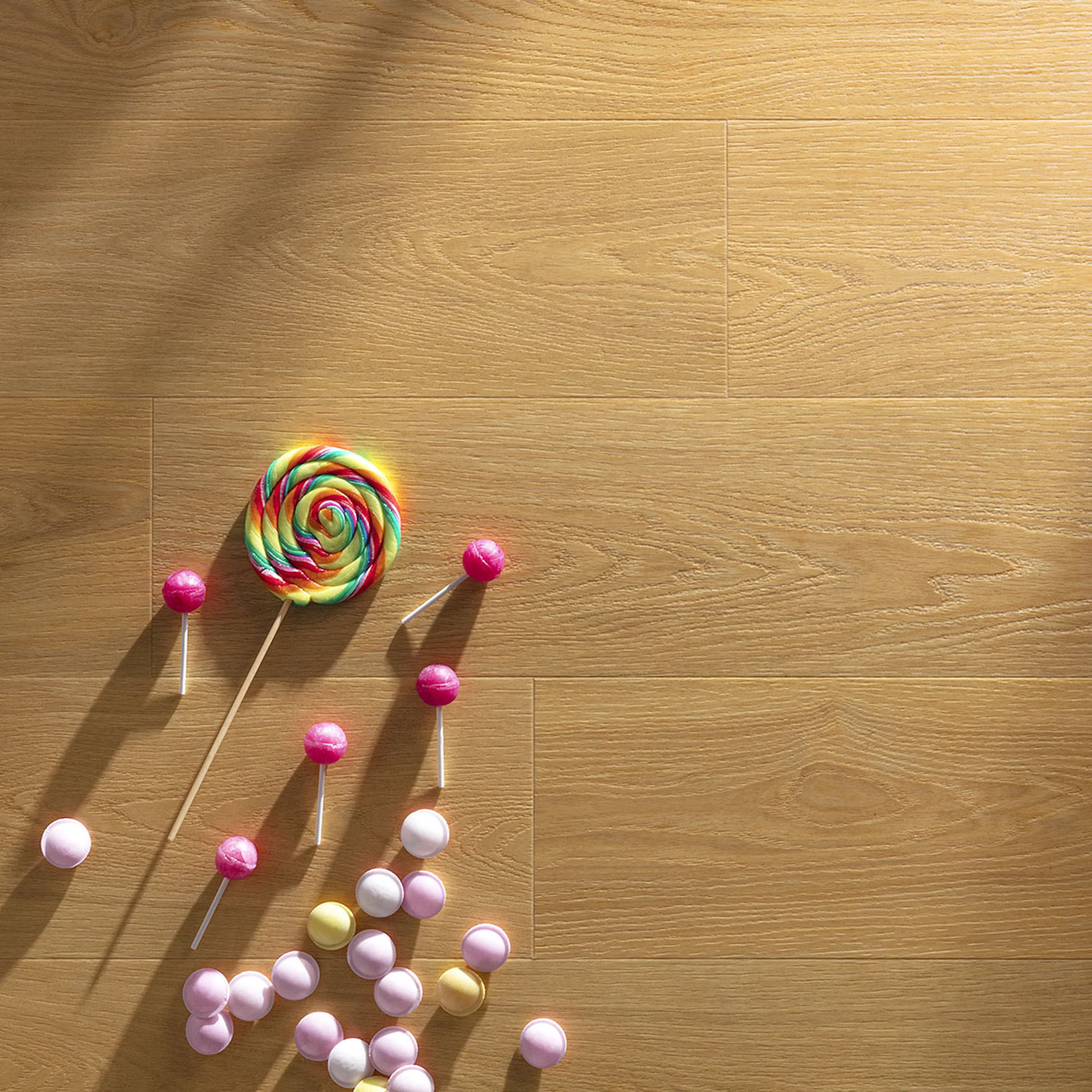 Floorify Lange Planken Honey plak pvc detailstructuur close-up