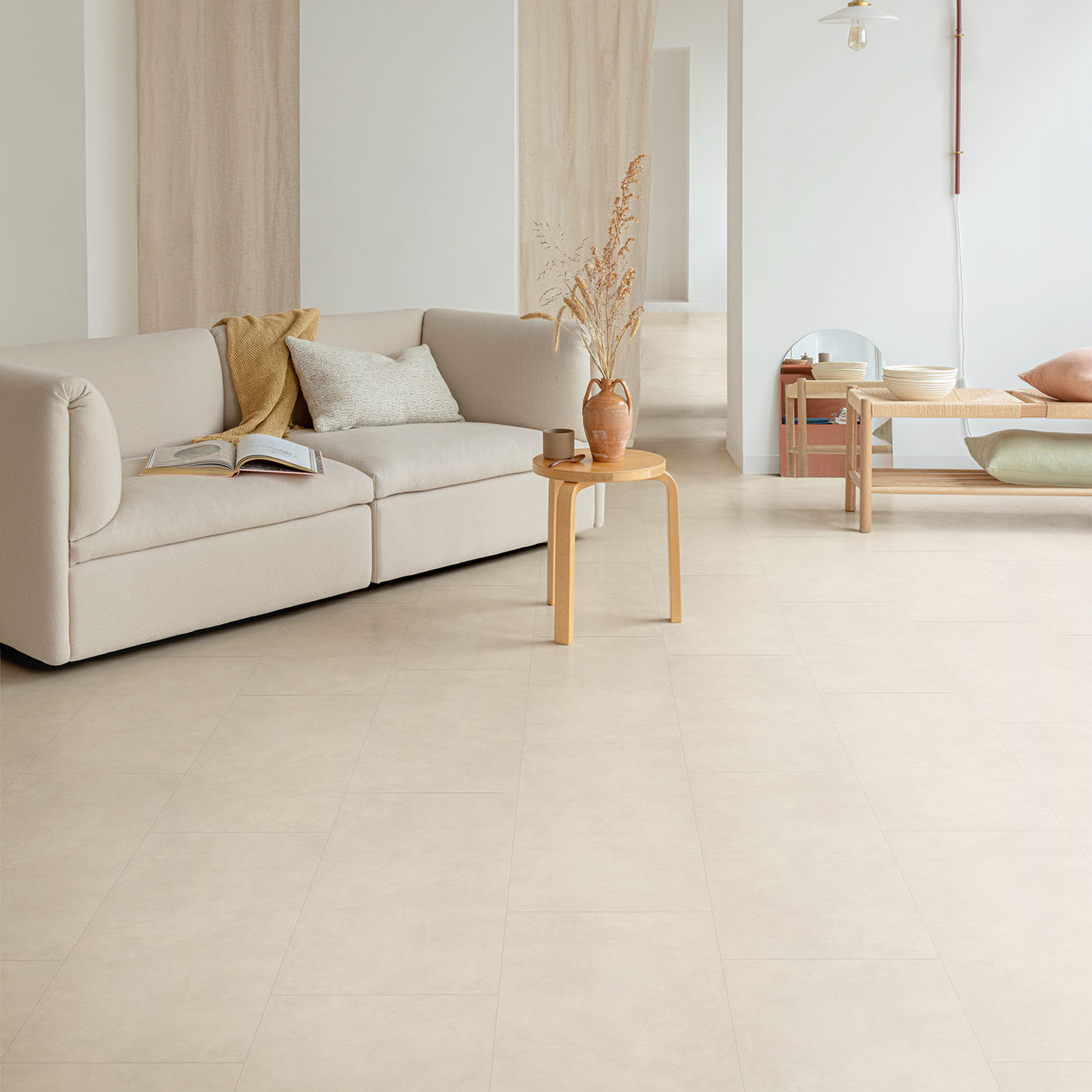 Floorify Tegels Click Jellyfish click pvc sfeerfoto in interieur