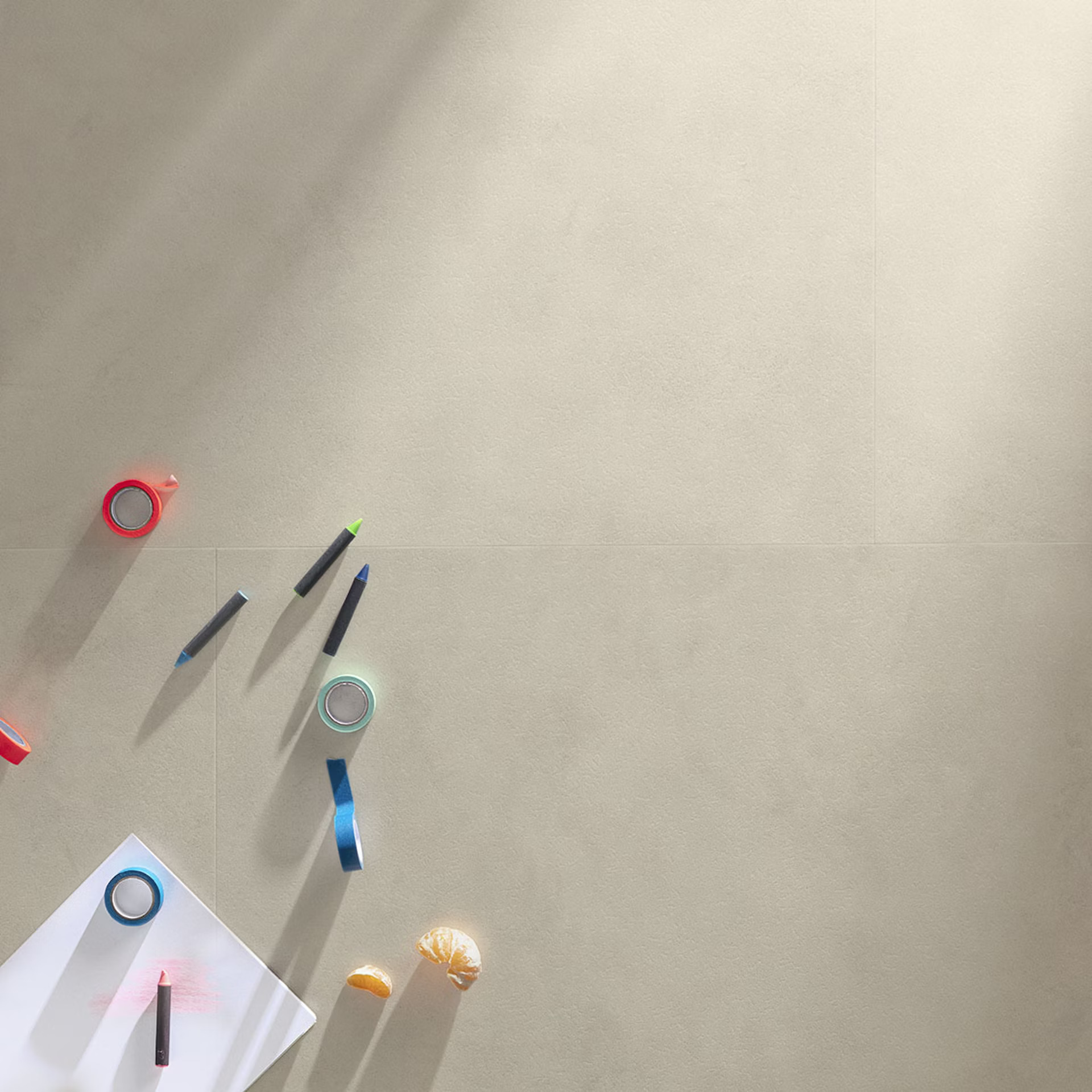 Floorify XL Tegels FG028 Detail van de structuur Jellyfish PVC tegel plak pvc met subtiele nerf warmteweerstand 002 m²K/W