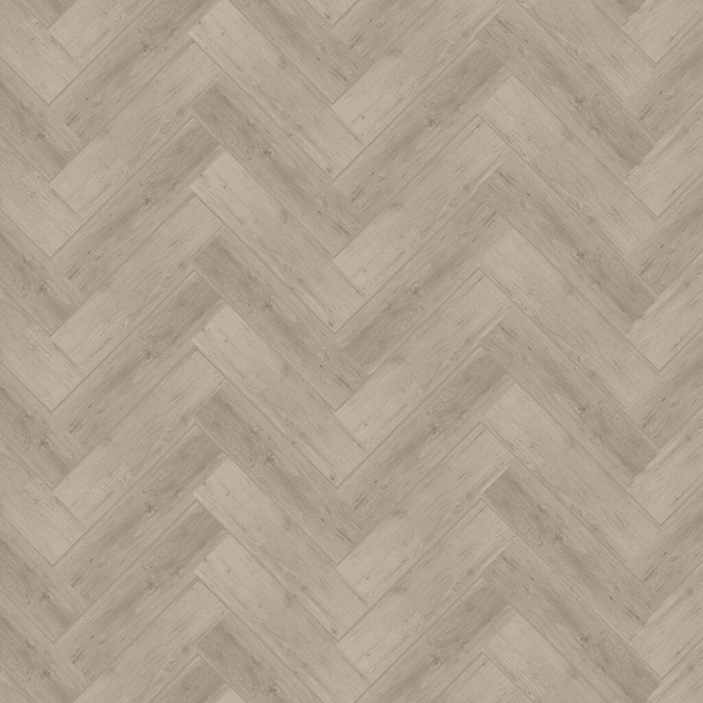 Bodiax Mare BP385 visgraat Kiezel 378-V plak PVC visgraat close-up van de voelbare decorstructuur