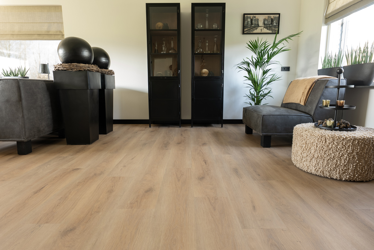 Floer Natuur PVC FLR-3035 Kleur en structuur Langelo Landelijk PVC plank plak pvc met subtiele v-groef