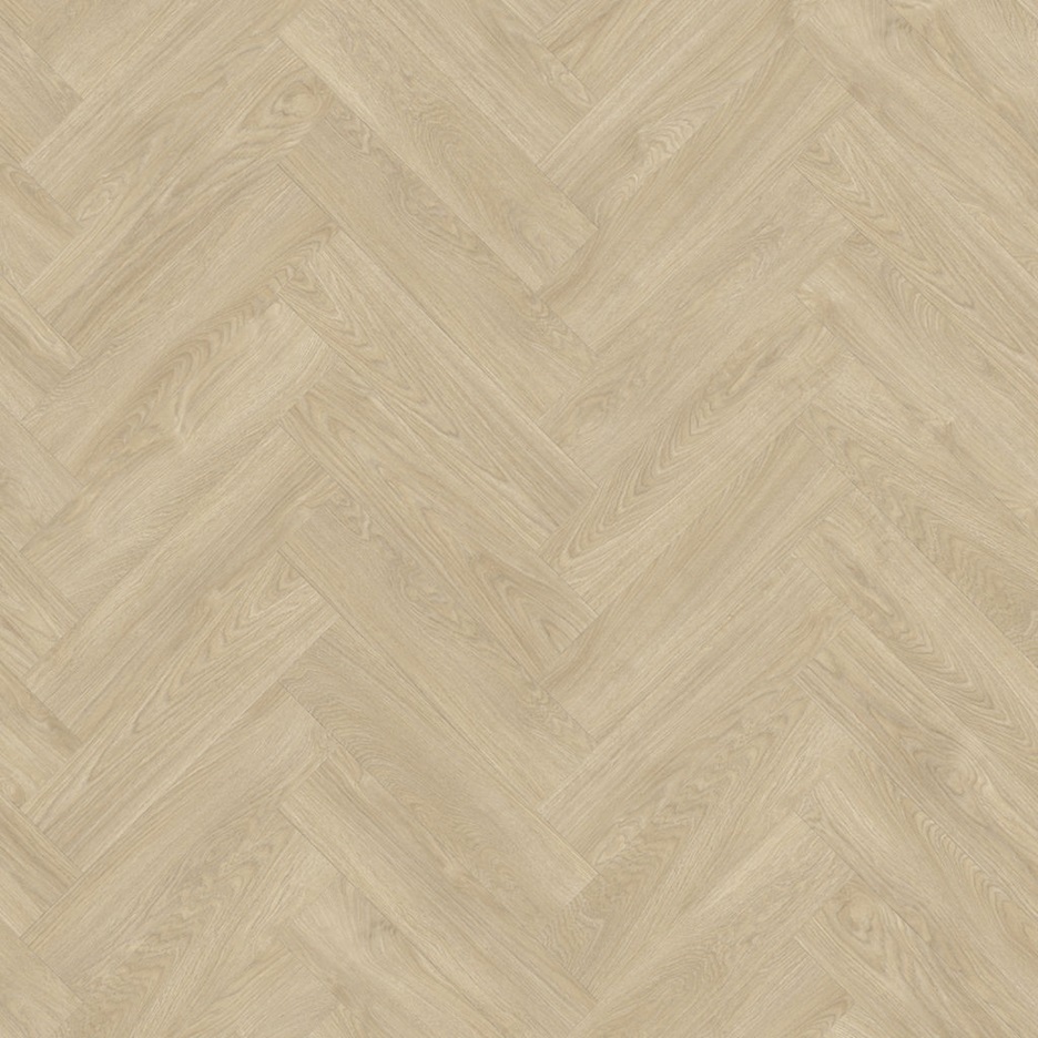 Moduleo Layred Visgraat Laurel Oak 51230 click PVC visgraat detail van houtstructuur en matte afwerking
