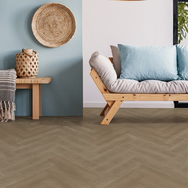 Bodiax Fisk BP580 visgraat 530 Legian visgraat click pvc in woonkamer sfeerfoto