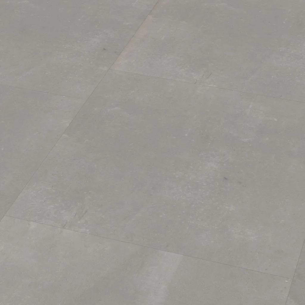 productfoto Ambiant Piero Light Grey PVC tegel (steenlook) plak pvc 610 x 610 mm warmteweerstand 0.04 m²K/W SKU 6086.5202.19