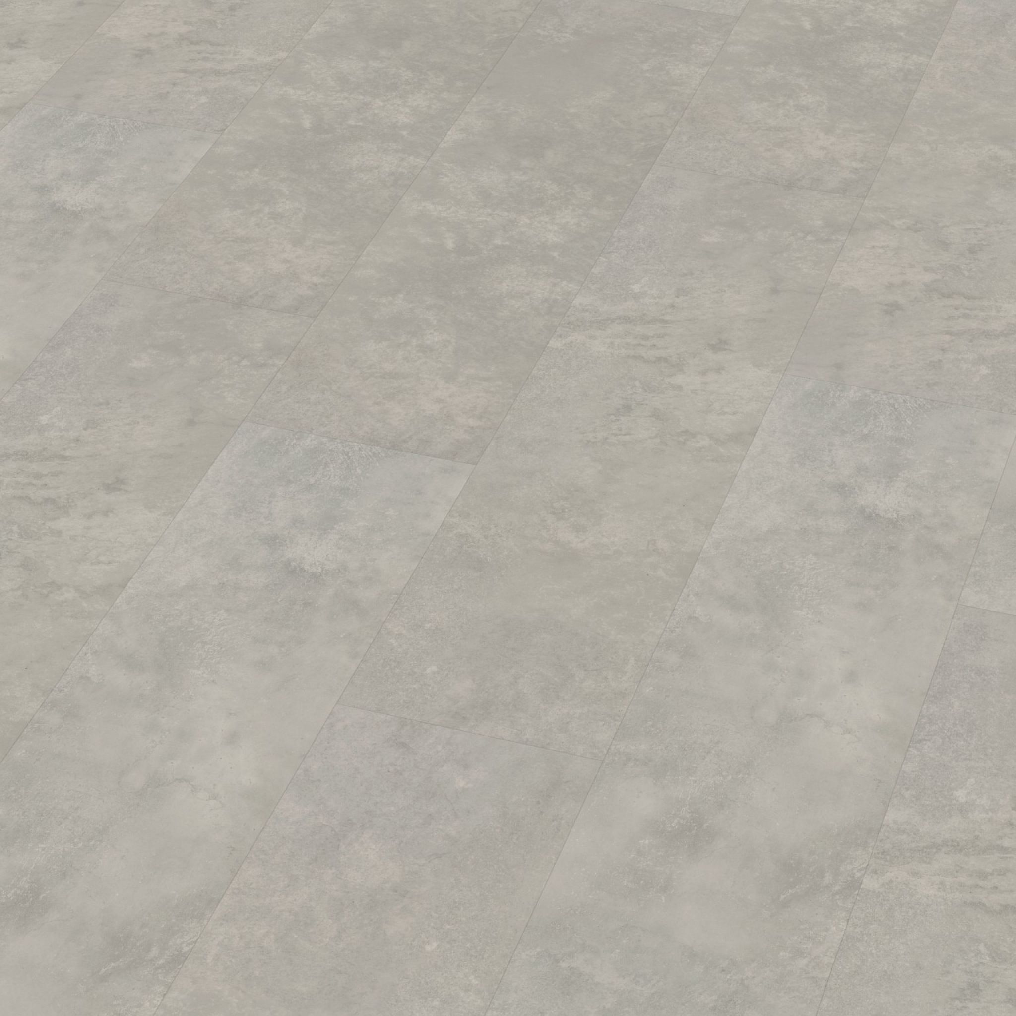 Ambiant Viretto Light Grey 8560.2024.19 plak PVC tegel close-up van de voelbare decorstructuur