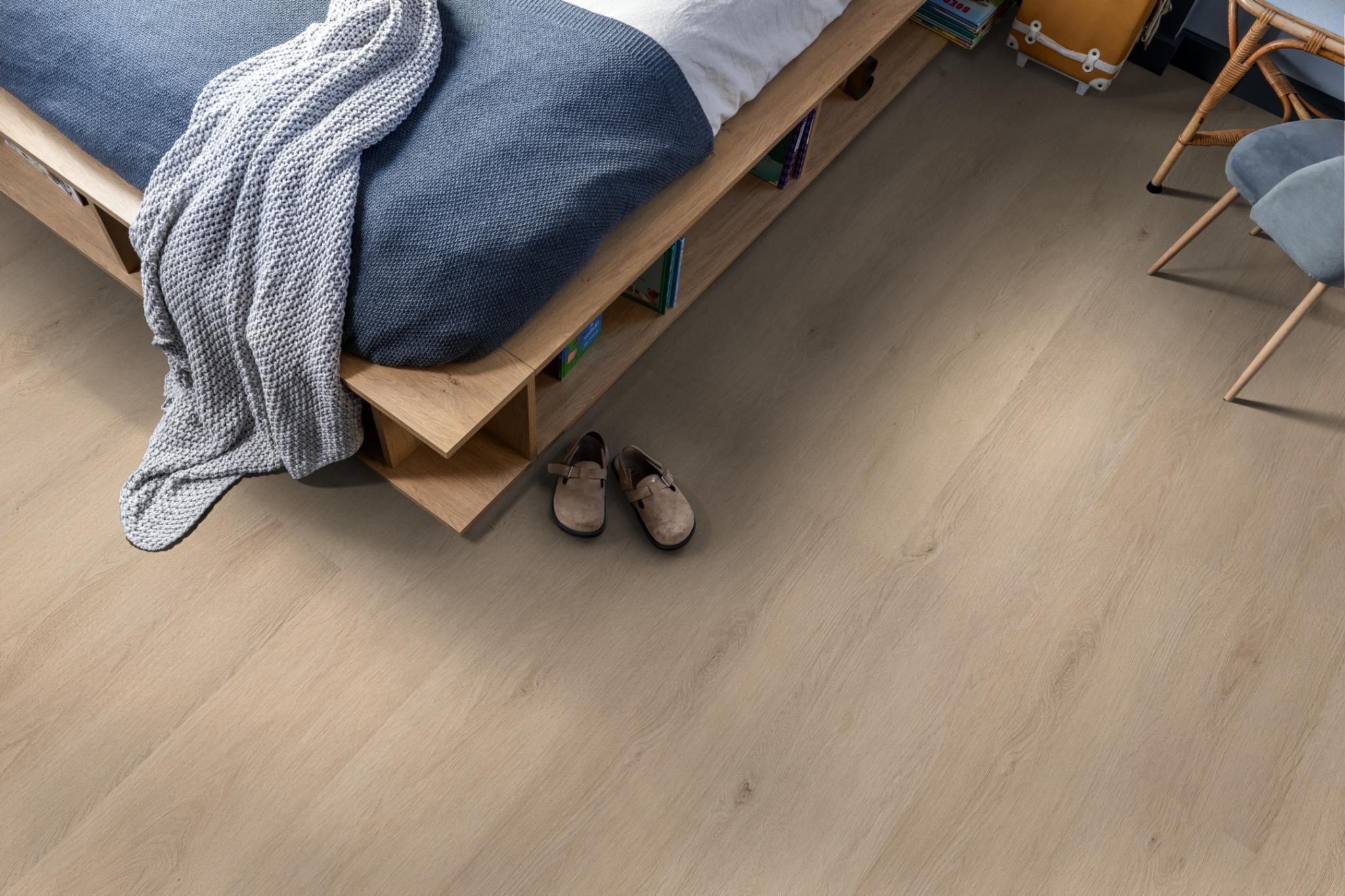 Ambiant Marento Click Light Oak (6921.4010.19) - structuurdetail (matte toplaag)