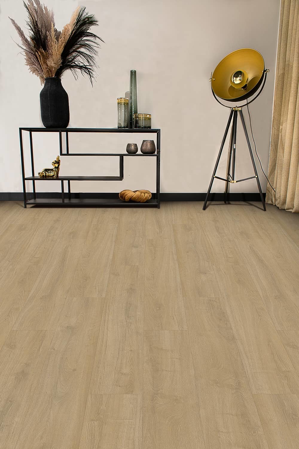 Gelasta Oakland 6100 Lime PVC plank plak pvc in woonkamer sfeerfoto