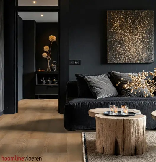 Hoomline City Click 7047 Maastricht PVC plank click pvc in woonkamer sfeerfoto