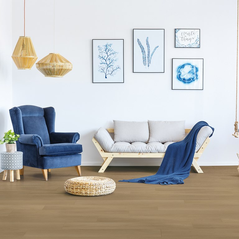 Bodiax Longa BP300 334 Marlin PVC plank plak pvc in woonkamer sfeerfoto