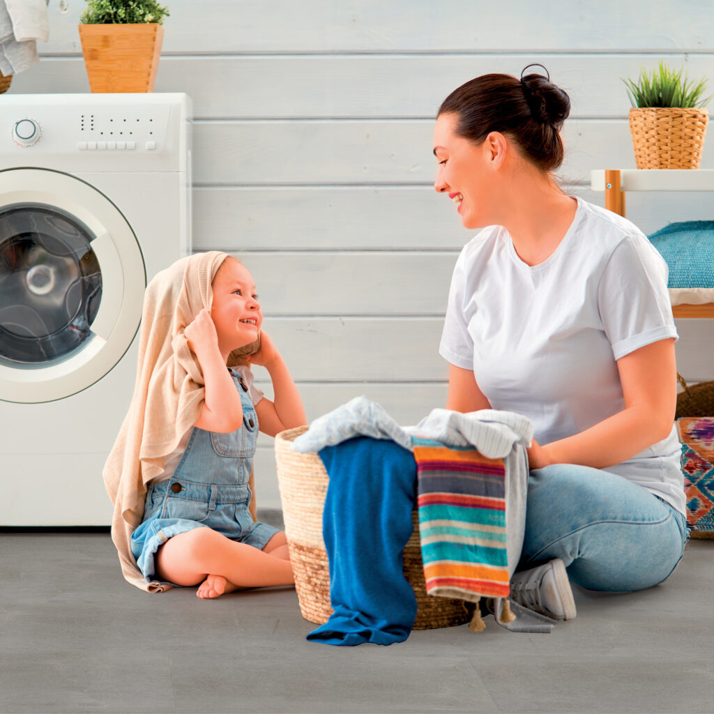 Bodiax Stone BP365 622 Marmolada PVC tegel plak pvc in woonkamer sfeerfoto