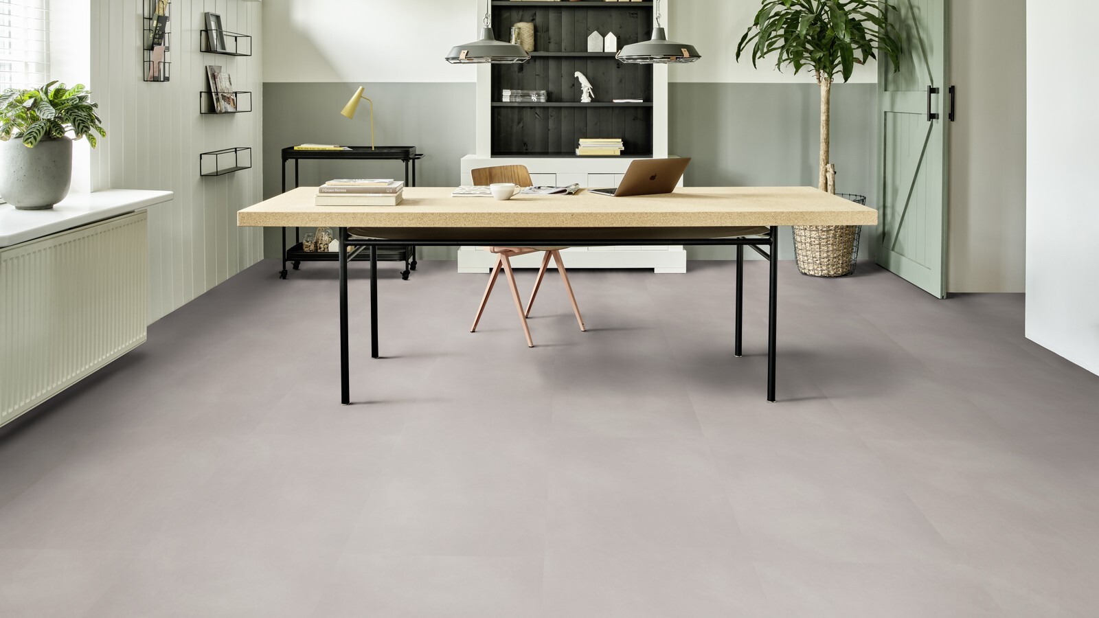 Moduleo Roots Mattina 46930 variant PVC tegel plak pvc in woonkamer sfeerfoto