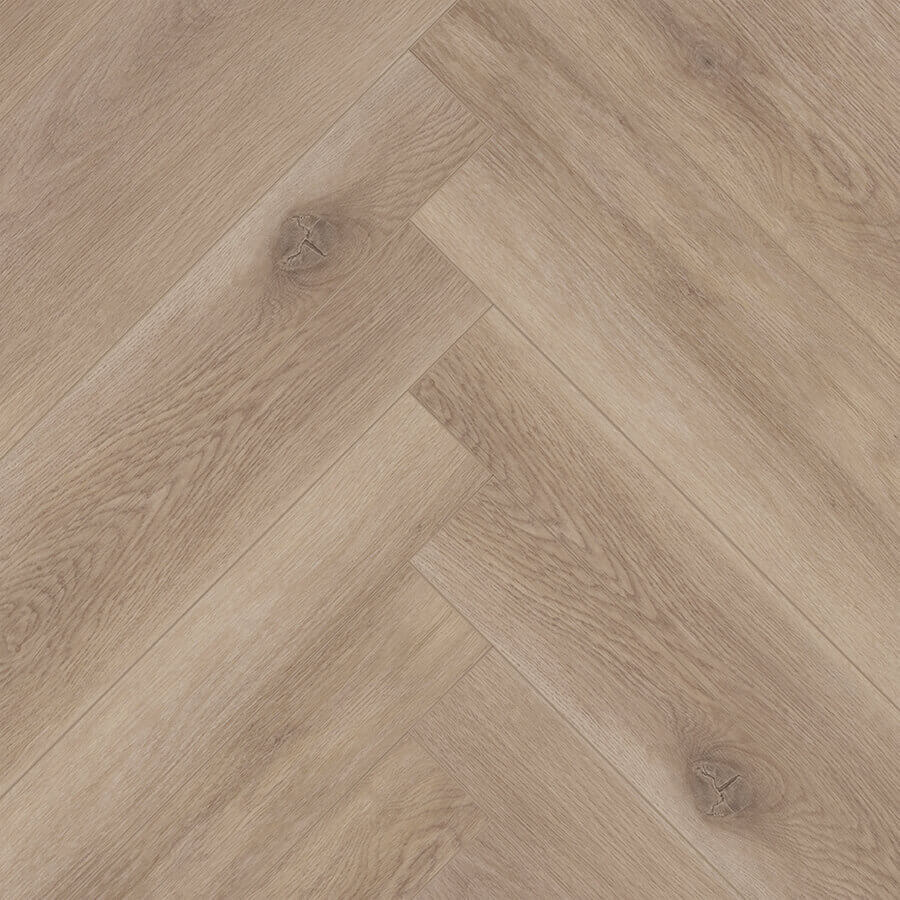 Coretec Herringbone 807 Meadow click pvc in visgraat