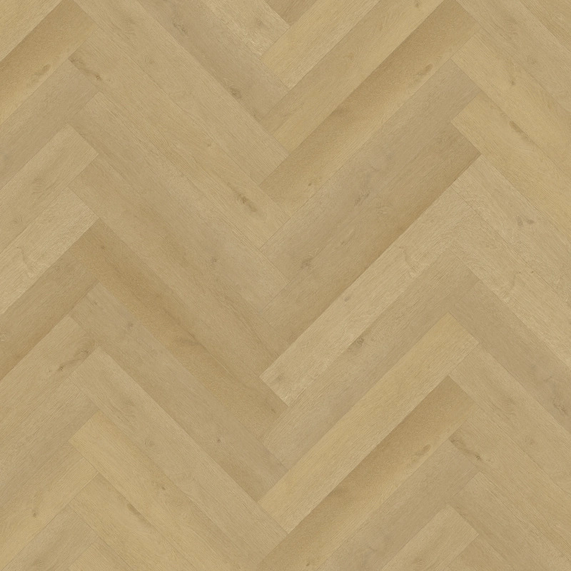 Castell Supreme 860 Herringbone XL Mokka 235 walvisgraat vloer met natuurlijke houtstructuur