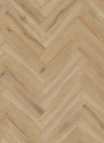 Gelasta Callisto Visgraat Click 5201 Detail van de structuur Natural Oak Light visgraat click pvc met subtiele nerf