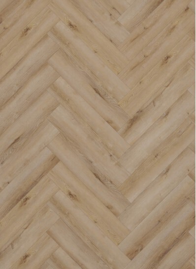 Gelasta Dynamic Visgraat Click 3601 Detail van de structuur Natural Smoked visgraat click pvc met subtiele nerf