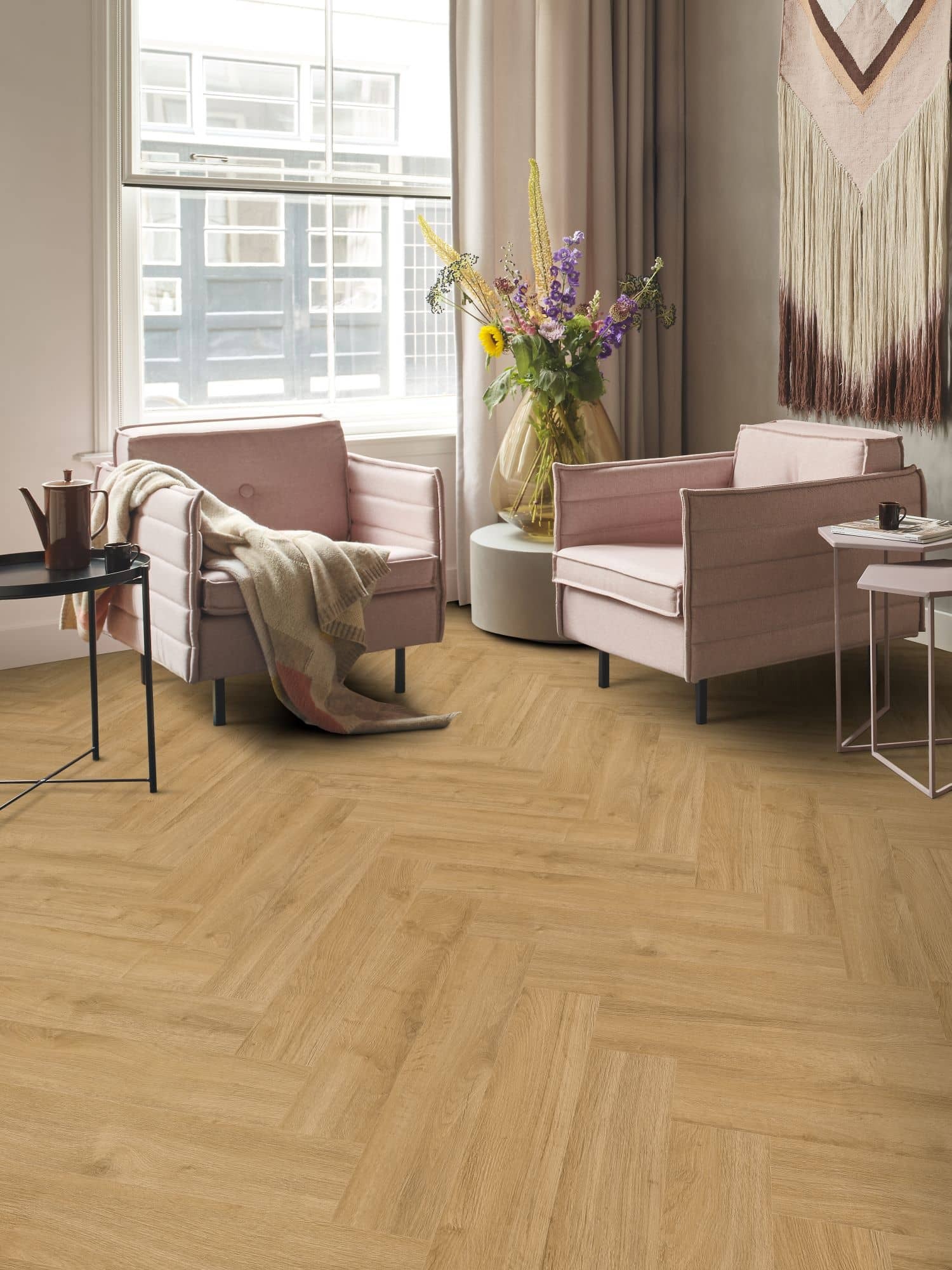 Gelasta Oakland Visgraat 6201 Naturel