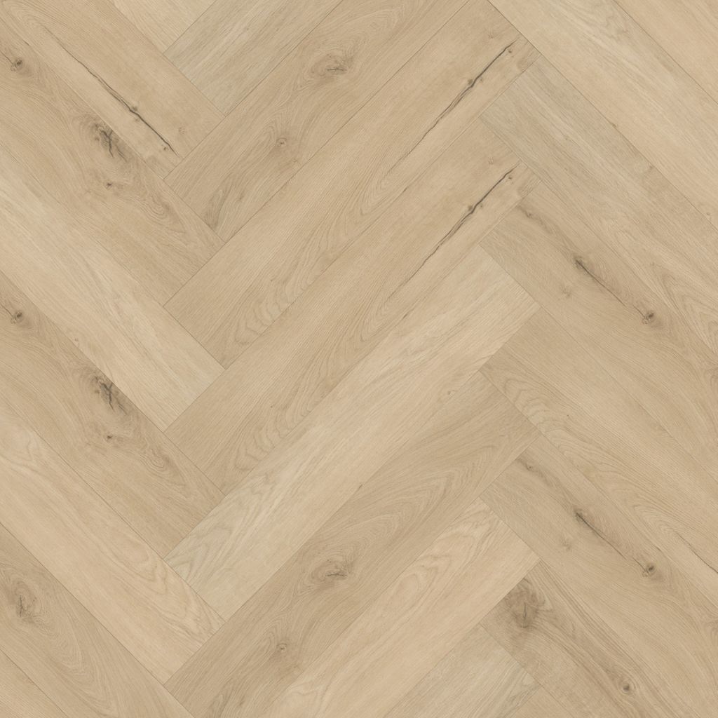 Productfoto van Huiscollectie Ritme Natural 2990461219, visgraat XL plak PVC van 765 × 153 mm