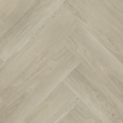 productfoto Hebeta Charente Visgraat Naturel Licht Eiken visgraat plak pvc 612x153x2,5 mm SKU 7746