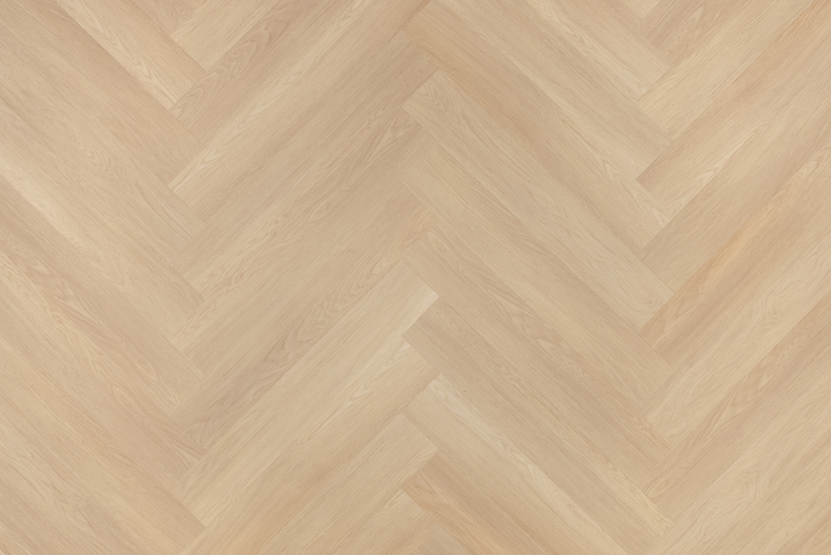Floer Walvisgraat click PVC Noordkarper Natuur FLR-3911 click PVC visgraat close-up met zicht op structuur en kleurverloop