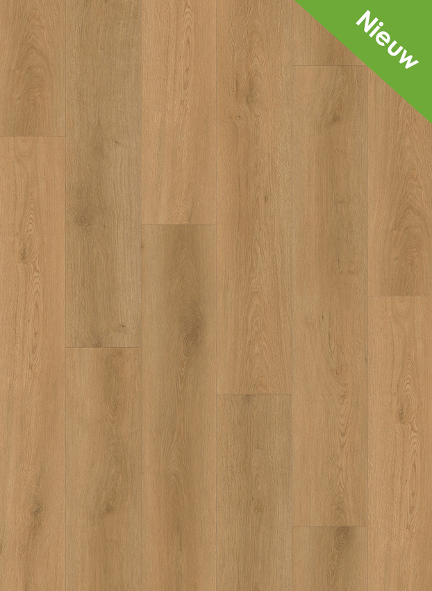Gelasta Intense Click Oak Naturel 3301 click PVC plank detail met natuurlijke houtstructuur