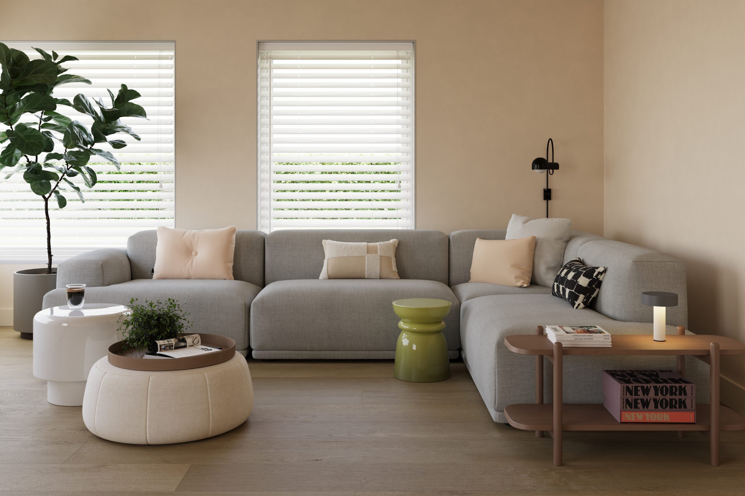 Castell Ultimate 890 Oak Wheat 196 plak PVC plank detail van houtstructuur en matte afwerking