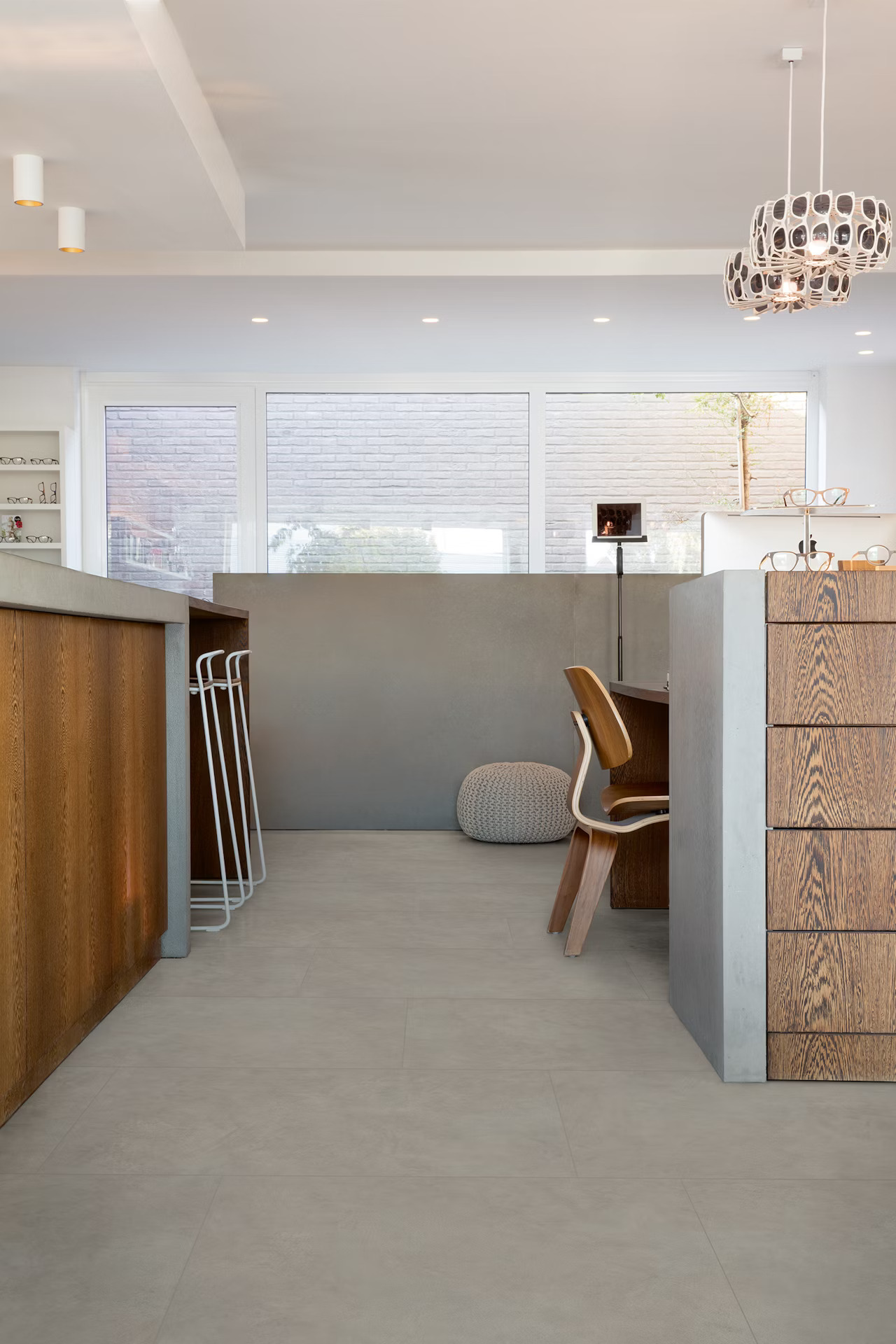 Floorify XL Tegels FG015 Close-up van steenlook Oyster PVC tegel plak pvc met natuurlijke tekening