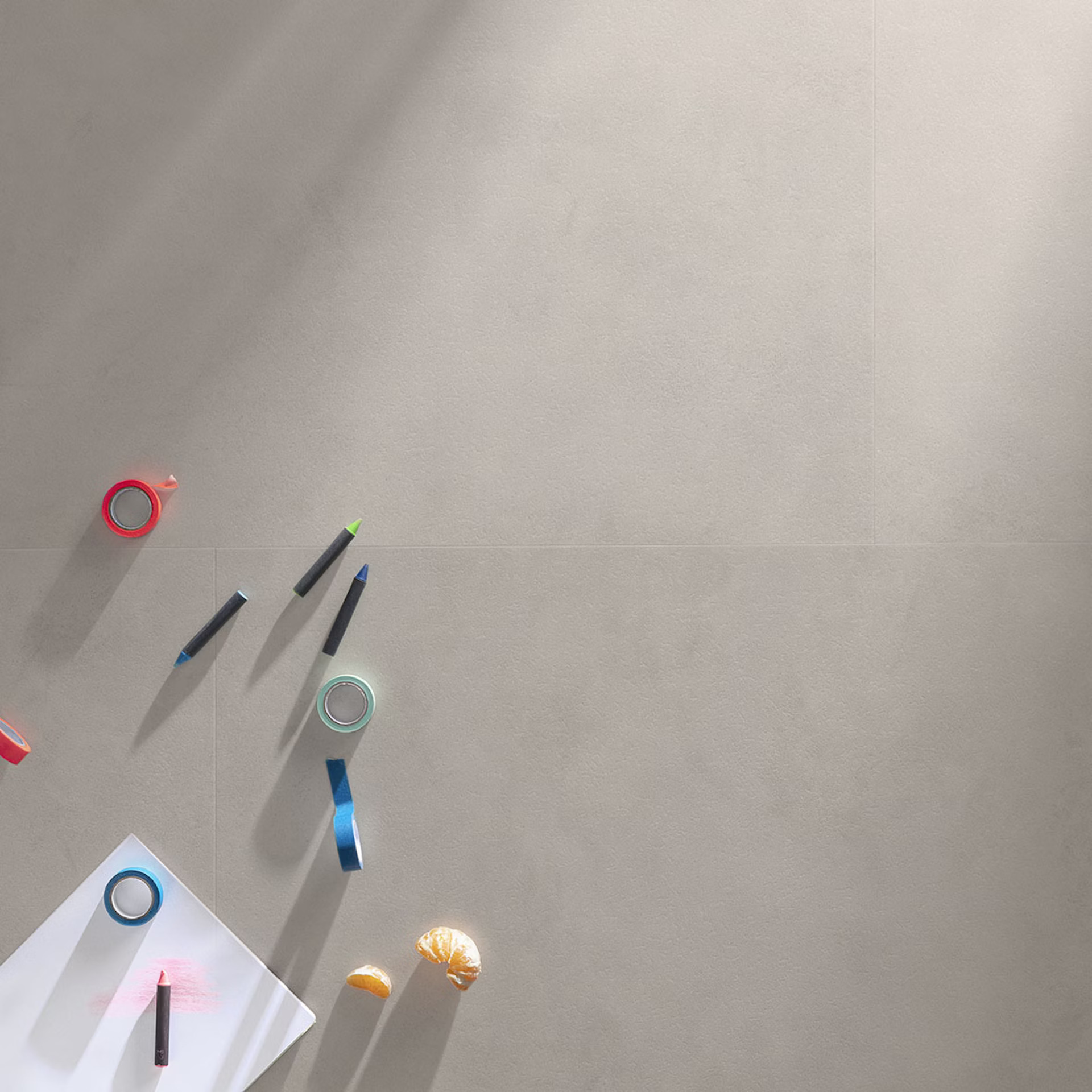 Floorify XL Tegels dryback Pebble Beach plak pvc detailstructuur close-up