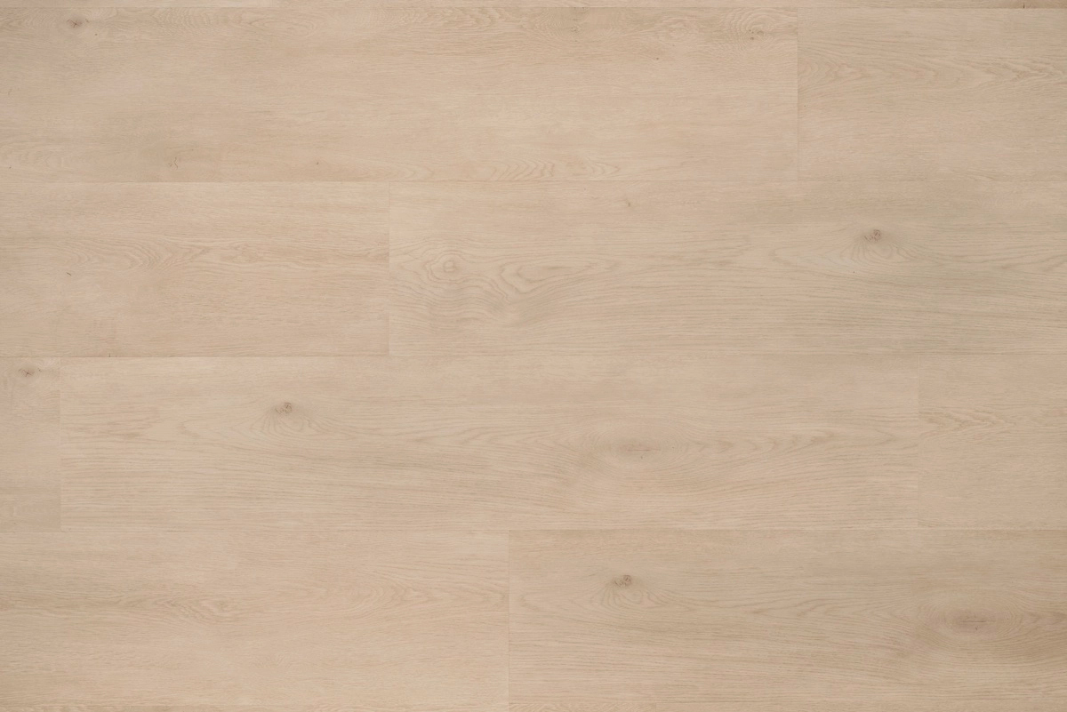 Floer Landhuis Click PVC Pure Eik FLR-3751 click PVC plank close-up van nerf en natuurlijke kleurnuances