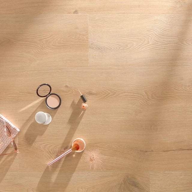 Floorify XL Planken Click F101 Sabayon PVC plank click pvc in woonkamer sfeerfoto