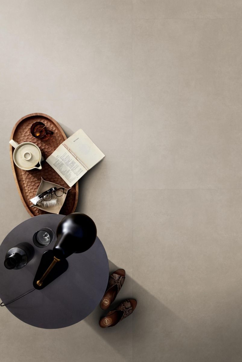 VTwonen Basic XL 6206.5253.19 Close-up van steenlook Sand PVC tegel plak pvc met natuurlijke tekening