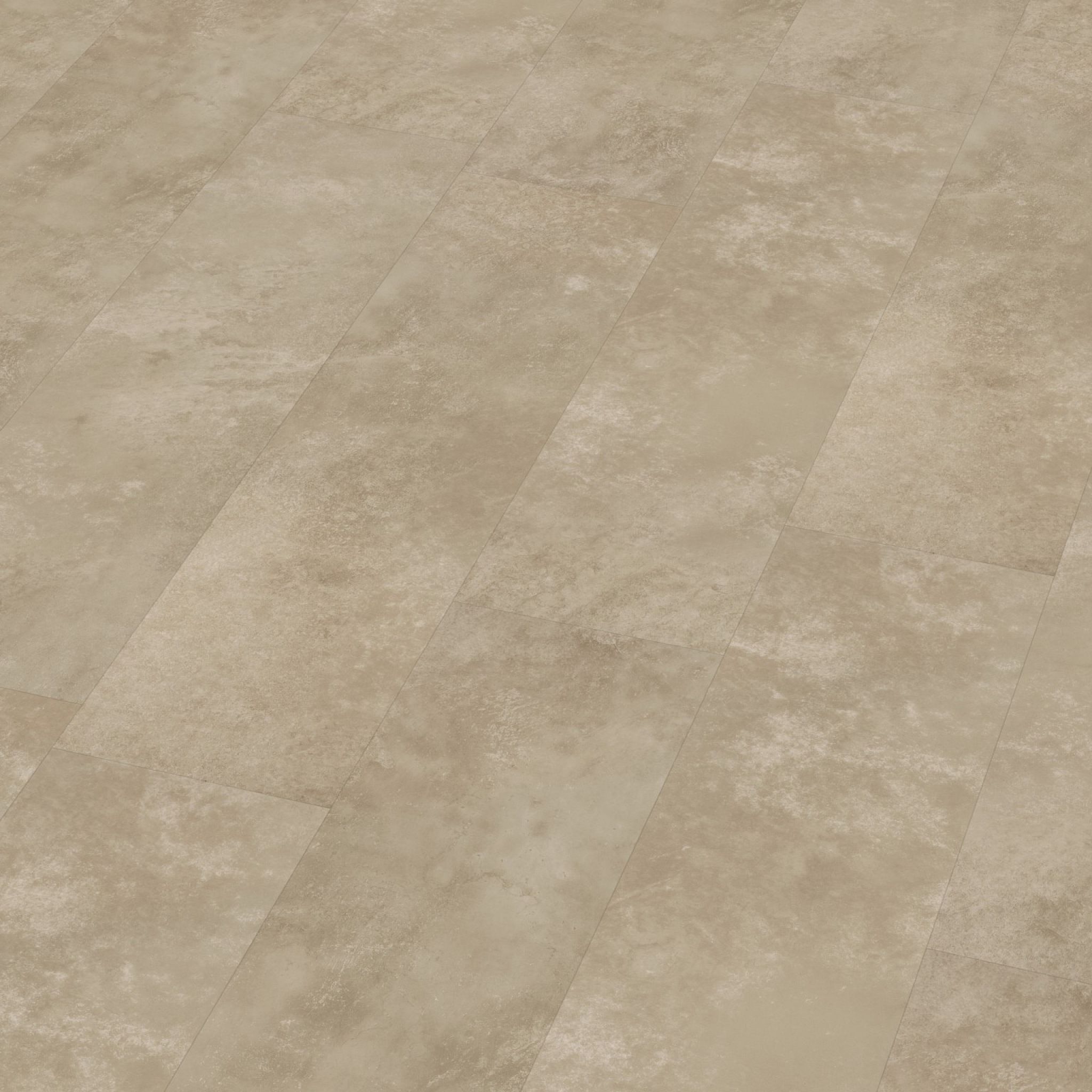 Ambiant Viretto Sand 8560.2022.19 plak PVC tegel detail van voegen en rustige kleurschakeringen