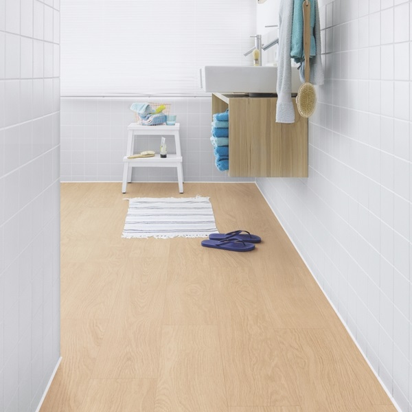 QuickStep Balance PVC in de badkamer