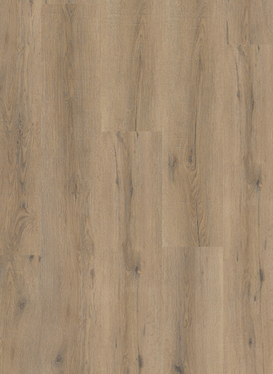 Gelasta City Click Smoked Oak Light 5600 click PVC plank close-up van decor, nerf en matte toplaag
