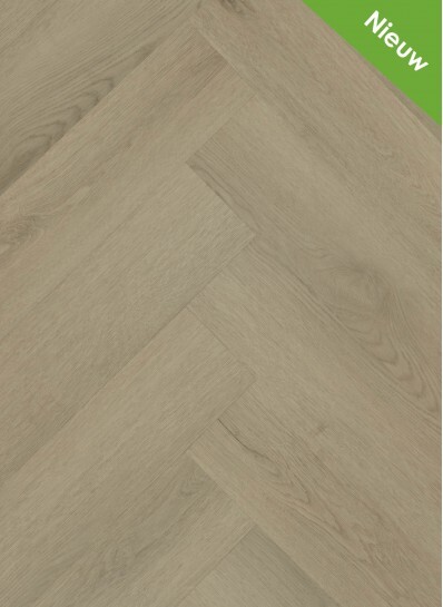 Gelasta Sierra Visgraat Smoked 2100 plak PVC visgraat detail van decor en oppervlakteafwerking
