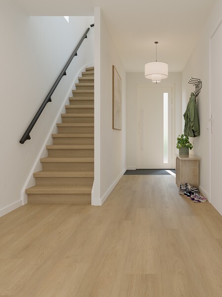 Ground Studio Select Oak Smokey P.10.50.1 plak PVC plank in interieur sfeerfoto