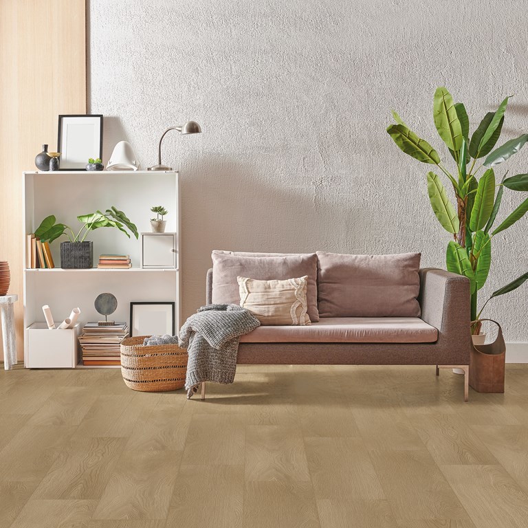 Bodiax Thor BP500 Click 536 Soil PVC plank click pvc in woonkamer sfeerfoto