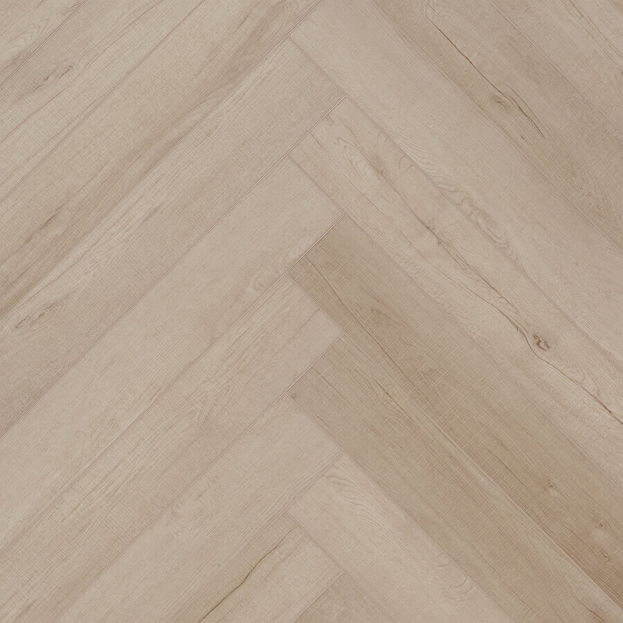 Coretec Herringbone 857 Spelt click pvc in visgraat