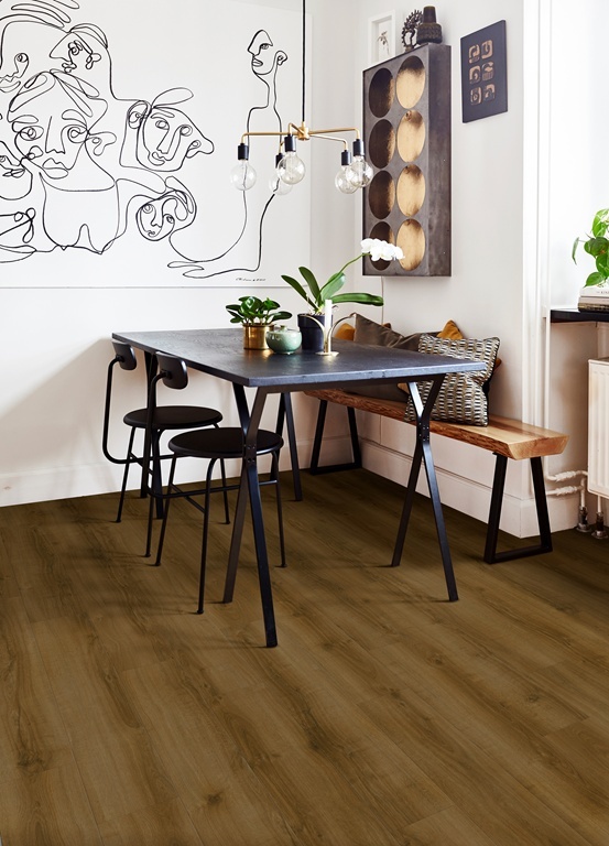 Beautifloor Drenthe Plank 400108233 Tynaarlo PVC plank plak pvc in woonkamer sfeerfoto