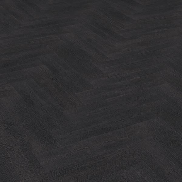 Detail van de structuur van Visgraat met matte toplaag en natuurgetrouwe tekening warmteweerstand 0,02 m²K/W