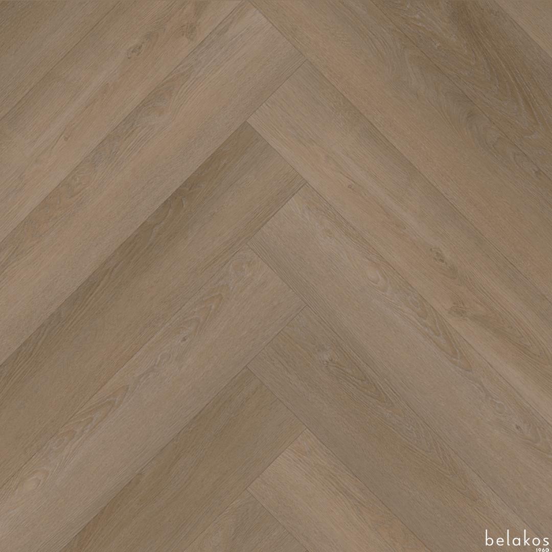 Belakos Attico Visgraat XL 81 Detail van de structuur variant visgraat plak pvc met subtiele nerf warmteweerstand 0019 m²K/W